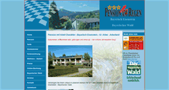 Desktop Screenshot of pension-am-regen.de